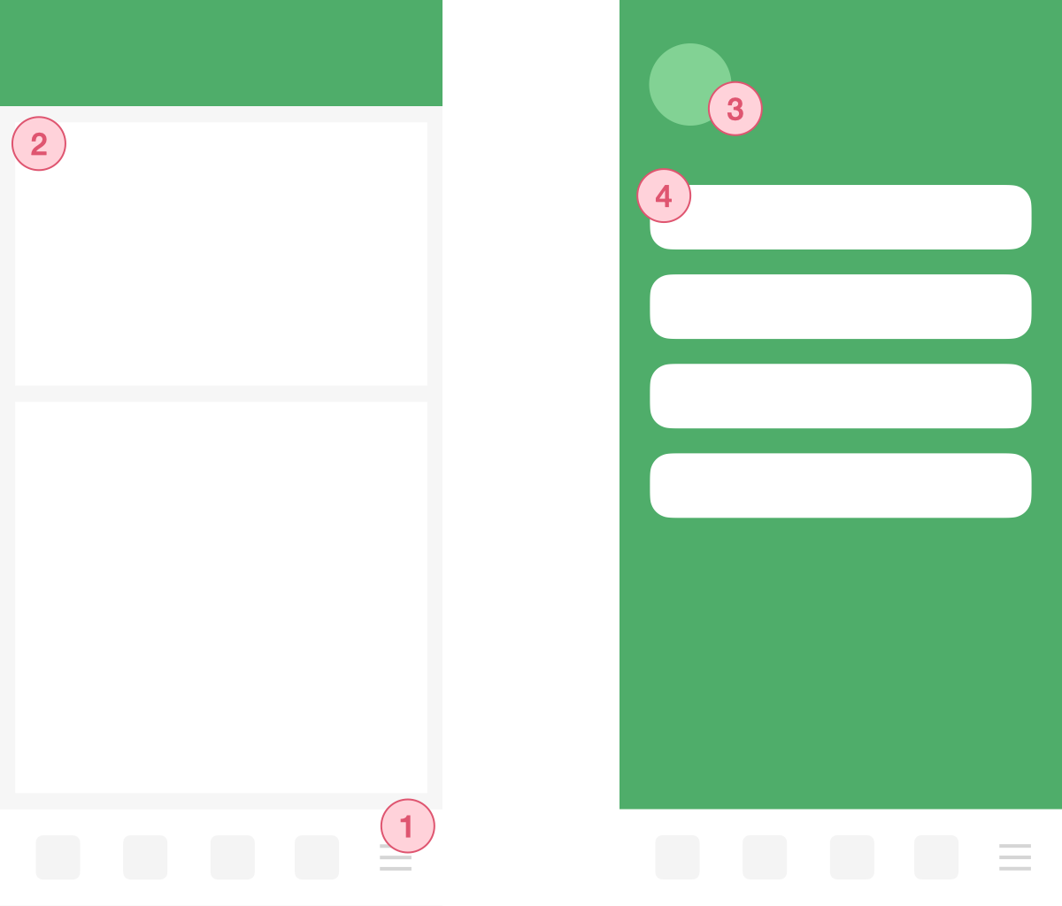 Interfaccia iOS